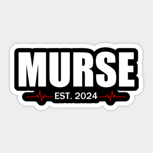 Murse Est 2024 Sticker